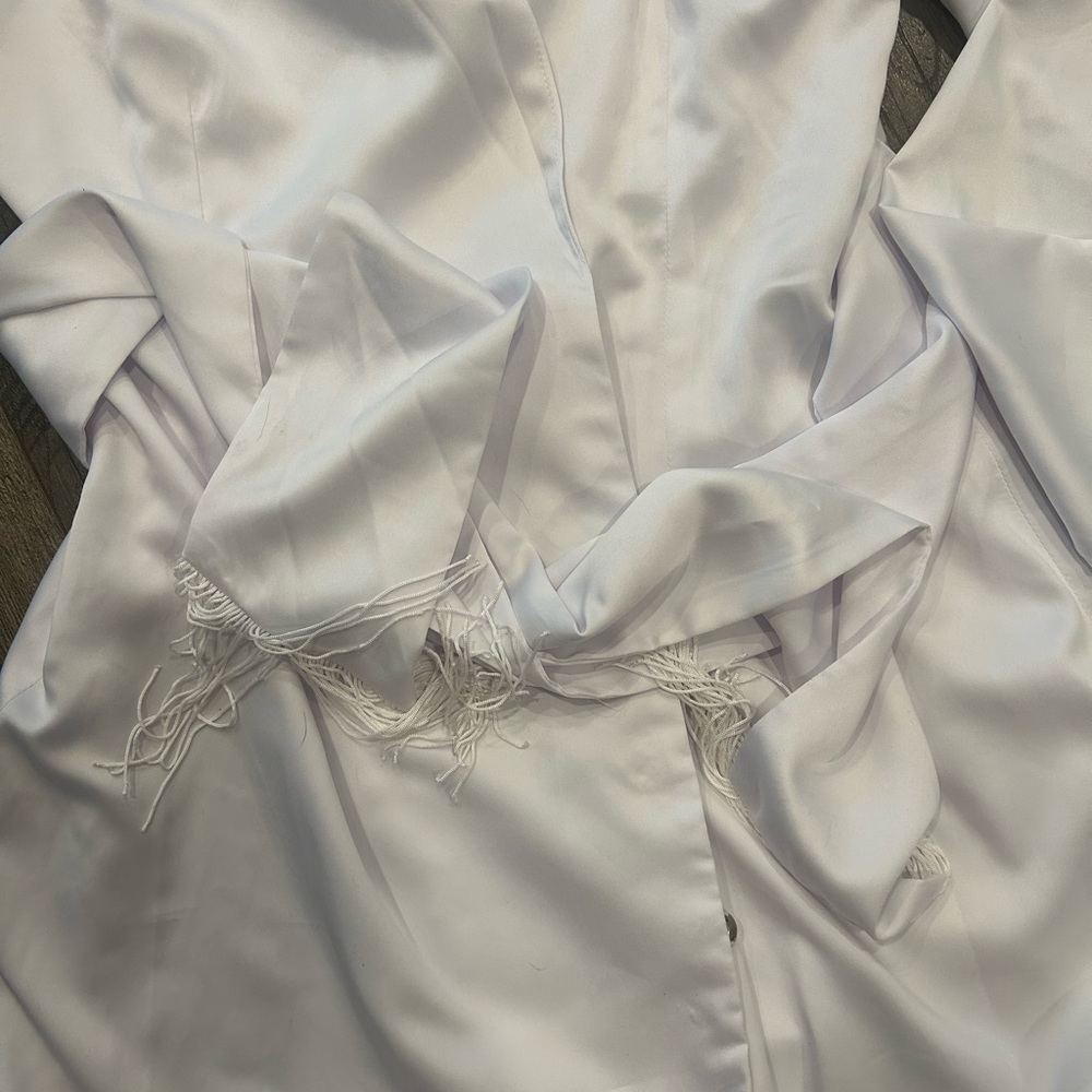 Revolve White Blazer Style Dress - Picture 4 of 4